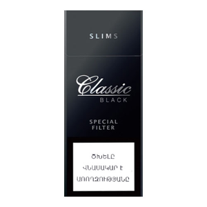 Classic Black (Классик Блэк) Крепость: 6 мг/0.5 мг Формат пачки: (Слим)