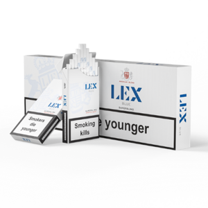 Lex Blue Superslim (Лекс Блю Супер слим) Крепость: 3 мг/0.3 мг Формат пачки: (Супер слим)