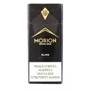 Morion Crystal Gold Slim (Морион Кристалл Голд Слим) Крепость: 4 мг/0.4 мг Формат пачки: (Слим)