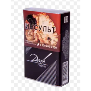 Dove Compact Platinum (Дав Компакт Медиум Эдишн Платинум) Крепость: 8 мг/0.7 мг Формат пачки: (Компакт)