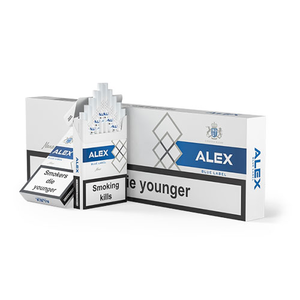 Alex Blue Label Nano (Алекс Блю Лейбл Нано) Крепость: 4 мг/0.3 мг Формат пачки: (нано)