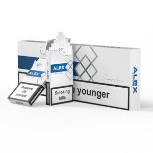 Alex Blue Label Superslim (Алекс Блю Лейбл Суперслим) Крепость: 3 мг/0.2 мг Формат пачки: (Superslim)