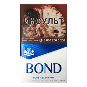 Bond Street Blue Selection (Бонд Стрит Блю) Крепость: 6 мг/0.5 мг Формат пачки: (Кинг Сайз)
