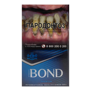 Bond Street Compact Premium (Бонд Компакт Блю) Крепость: 6 мг/0.5 мг Формат пачки: (Компакт)