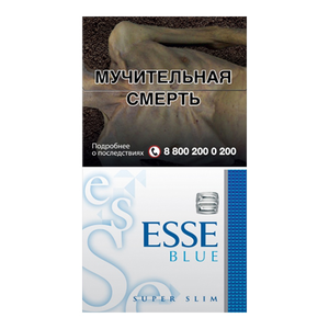 Esse Blue (Эссе Блю) Крепость: 5 мг/0.5 мг Формат пачки: (Супер Слим)