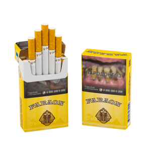 Faraon (Фараон) Крепость: 10 мг/0.9 мг Формат пачки: (Кинг Сайз)