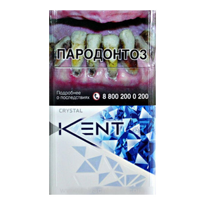 Kent Crystal (Кент Кристалл) Крепость: 4 мг/0.4 мг Формат пачки: (Компакт)