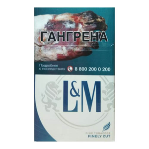 L&M Blue Label (ЛМ Синие) Крепость: 6 мг/0.5 мг Формат пачки: (Кинг Сайз)
