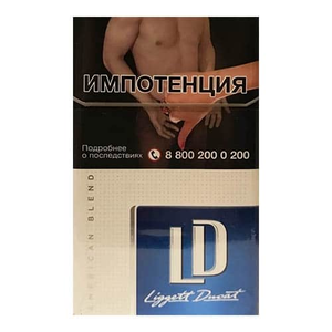 LD Blue (ЛД Синие) Крепость: 7 мг/0.5 мг Формат пачки: (Кинг Сайз)