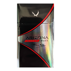 Arizona Queen Black 6 (Аризона Черные) Крепость: 6 мг/ 0.6 мг Формат пачки: (Компакт)