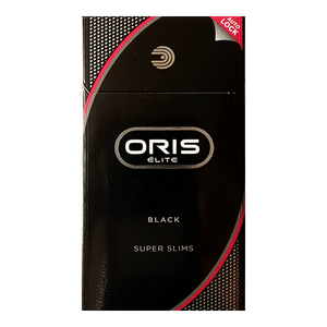 Oris Elite Black Superslims (Орис Мундштук) Крепость: 5 мг/ 0.6 мг Формат пачки: Супер Слим