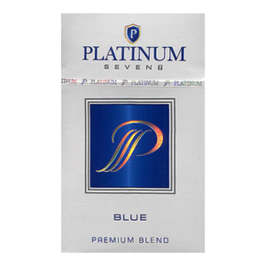 Platinum Seven Blue King Size (Платинум Блю Кинг Сайз) Крепость: 8 мг/ 0.8 мг Формат пачки: (Толстые)