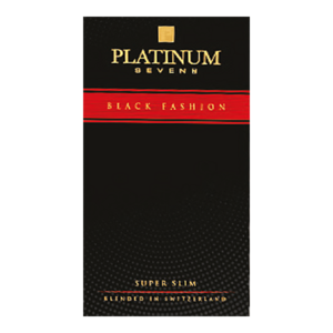 Platinum Seven Superslims Black Fashion (Платинум Блэк Фэшн) Крепость: 4 мг/ 0.4 мг Формат пачки: (Супер слим)
