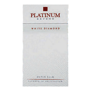 Platinum Seven Superslims White Diamond (Платинум севен Вайт Даймонд) Крепость: 1 мг/ 0.1 мг Формат пачки: (Суперслим)