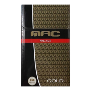 MAC Gold King Size (МАК Золотой Кингсайз) Крепость: 8 мг/ 0.6 мг Формат пачки: (Толстые)