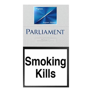 PARLIAMENT Aqua Superslims (Парламент Аква) Крепость: 4 мг/ 0.4 мг Формат пачки: (Супер слим)