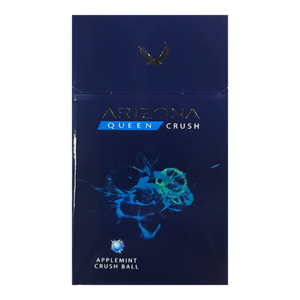 Arizona Queen Crush Applemint (Аризона квин краш) Кнопка: Яблоко Ментол Крепость: 6 мг/0.5 мг Формат: (Компакт)