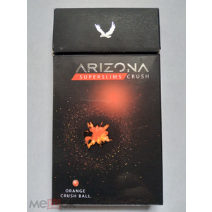 Arizona Superslims Crush Orange (Аризона краш) Кнопка: Апельсин Крепость: 6 мг/0.6 мг Формат: (Суперслим)