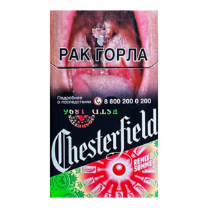 Chesterfield Compact Remix Summer (Честерфилд Ремикс Арбуз) Кнопка: Арбуз Крепость: 6 мг/0.5 мг Формат: (Компакт)