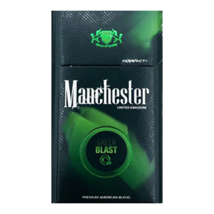 Manchester Green Blast (Манчестер грин Бласт) Кнопка: Ментол Крепость: 5 мг/0.5 мг Формат: (Компакт)