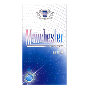 Manchester Ice Crush (Манчестер) Кнопка: Лед Крепость: 5 мг/0.4 мг Формат: (Супер слим)