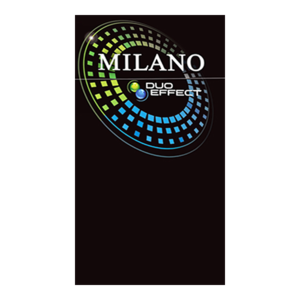 Milano Duo Effect Superslims (Милано Дуо Эффект) Кнопка: Яблоко+ментол Крепость: 5 мг/0.3 мг Формат: (Супер слим)