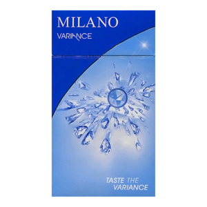 Milano Variance Superslims (Милано Варианс) Кнопка: Ментол Крепость: 4 мг/0.4 мг Формат: (Супер слим)