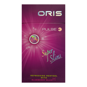Oris Pulse Blueberry Blast Superslims (Орис Пульс) Кнопка: Черника + Ментол Крепость: 6 мг/0.5 мг Формат: (Супер слим)