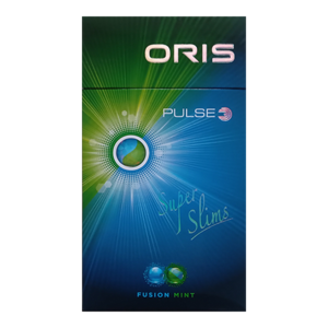 Oris Pulse Fusion Mint Superslims (Орис Пульс Фьюжн) Кнопка: Мята+Ментол Крепость: 4 мг/0.3 мг Формат: (Супер слим)