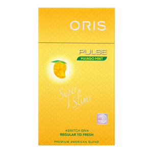 Oris Pulse Mango Mint Superslims (Орис Пульс) Кнопка: Манго и мята Крепость: 4 мг/0.3 мг Формат: (Супер слим)