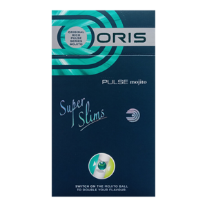 Oris Pulse Mojito Superslims (Орис Пульс) Кнопка: Мохито Крепость: 6 мг/0.5 мг Формат: (Супер слим)