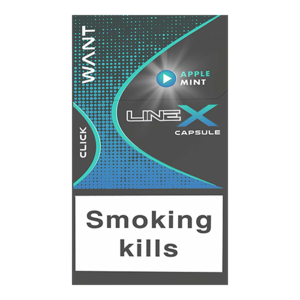 Want Line X Apple Mint (Вонт Лайн) Кнопка: Мятное Яблоко Крепость: 4 мг/0.4 мг Формат: (компакт)