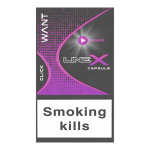 Want Line X Grape (Вонт Лайн) Кнопка: Виноград Крепость: 4 мг/0.4 мг Формат: (компакт)