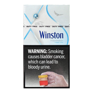 Winston XPression Fresh Mix Superslims (Винстон) Кнопка: Ментол Крепость: 4 мг/0.4 мг Формат: (Супер слим)