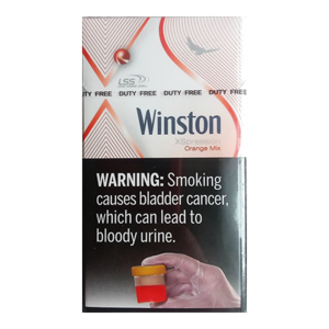 Winston XPression Orange Mix Superslims (Винстон) Кнопка: Апельсин микс Крепость: 4 мг/0.4 мг Формат: (Суперслим)