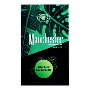 Manchester Wild Green (Манчестер Вайлд Грин) Вкус: Яблоко Крепость: 5 мг/0.4 мг Формат: (нано)