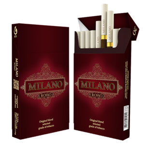 Milano Rosso Superslims (Милано росо Вишня) Вкус: Вишня Крепость: 4 мг/0.4 мг Формат пачки: (Супер слим)