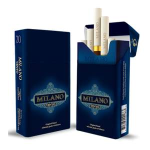 Milano Vento Compact (Милано венто) Вкус: Виноград Крепость: 5 мг/0.5 мг Формат пачки: (Компакт)
