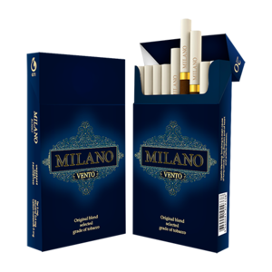 Milano Vento Superslims (Милано венто Виноград) Вкус: Виноград Крепость: 4 мг/0.4 мг Формат пачки: (Супер слим)