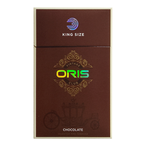 Oris Vintage Club King Size Chocolate (Орис Винтаж Клаб) Вкус: Шоколад Крепость: 5 мг/0.4 мг Формат пачки: (Кинг Сайз)
